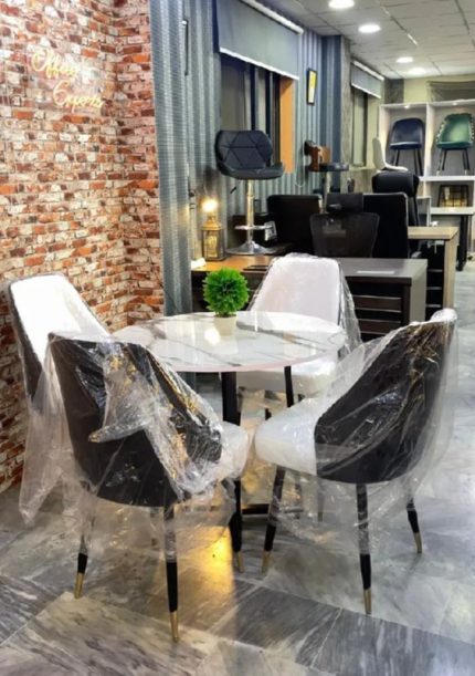 Dining/Cafe imported Fiberglass coated table with Fiberglass sheet