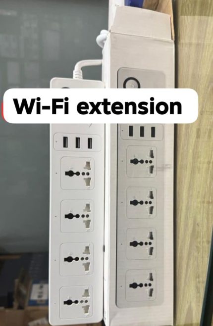 Wifi Smart Power Extension: 4 Universal Sockets & 3 USB Charging Ports