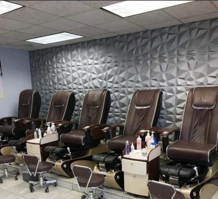 Art3d 3D Paneling Textured 3D Wall Diamond Design, 19.7" X 19.7"